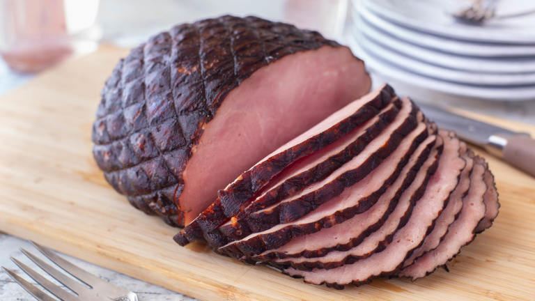 Ginger Ale Baked Ham Created by DianaEatingRichly