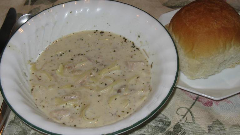 Best Ever Creamy Turkey Noodle Soup created by bannhh1976