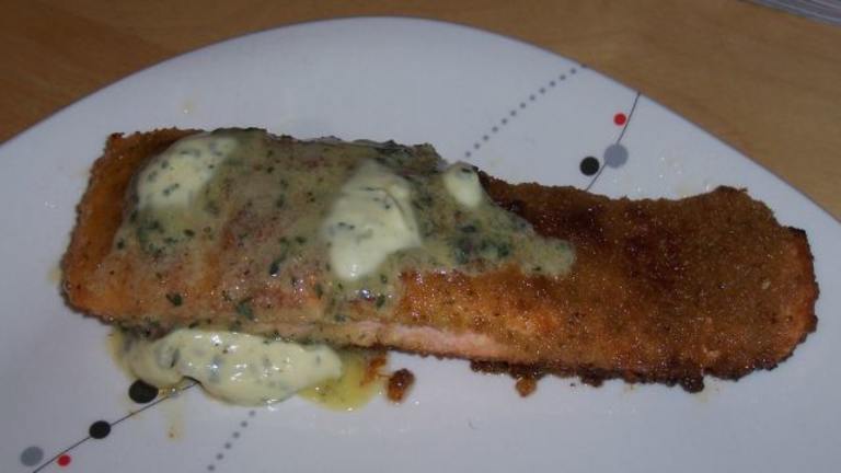 Marinated Salmon With Salmoriglio Sauce created by I Cook Therefore I 
