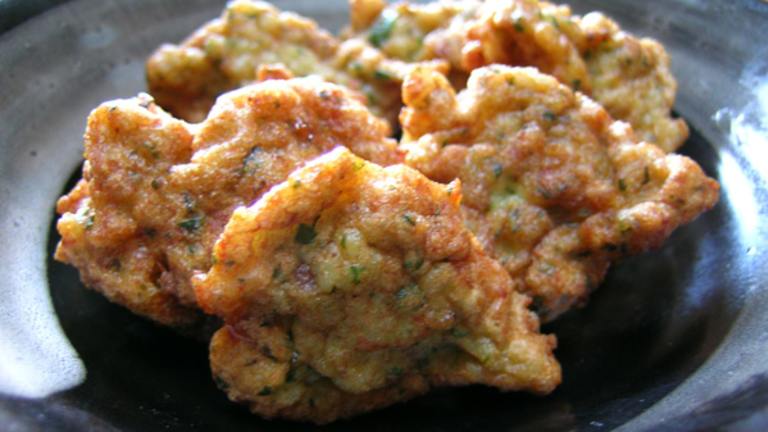 Prawn and Ginger Fritters created by Rinshinomori