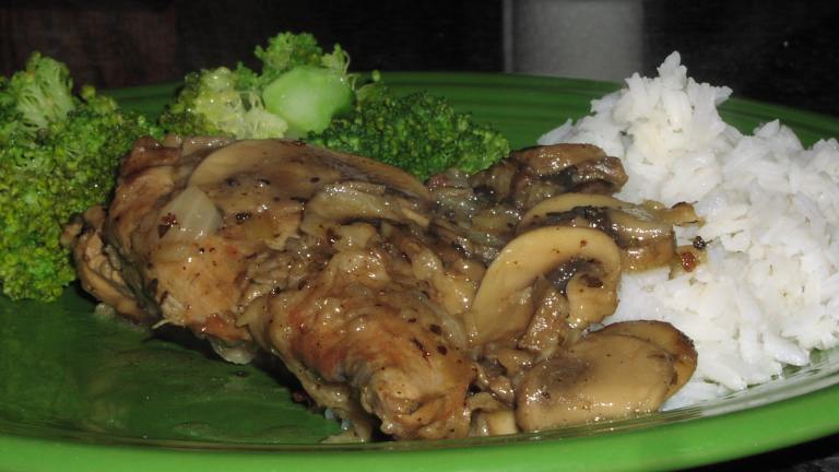 Pheasant With Mushrooms  and Onions created by teresas