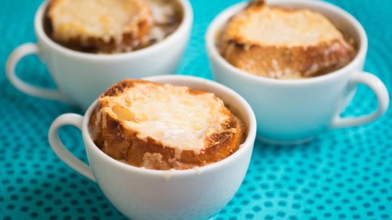 Slow Cooker French Onion Soup Created by Robin and Sue