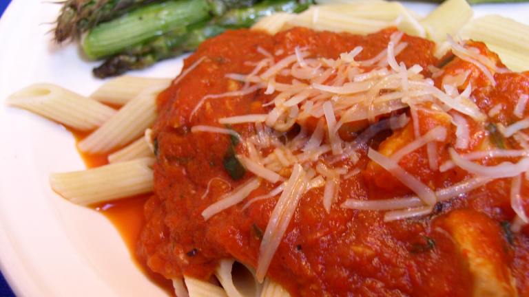 Pasta With Red Pepper Sauce created by Bayhill