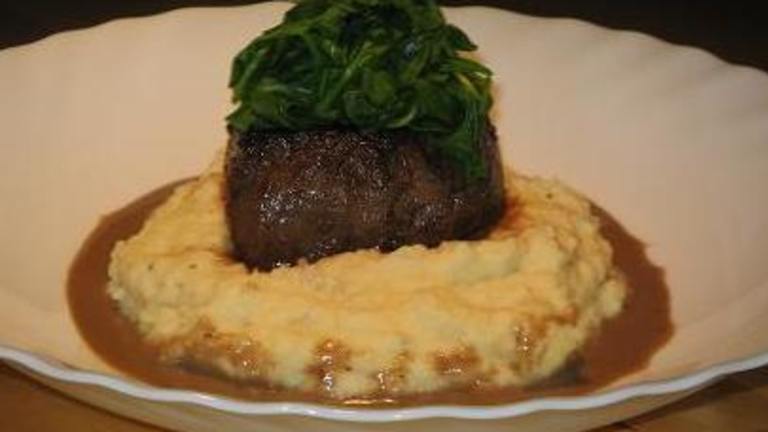 Grilled Marinated Beef Fillet With a Tangy Sauce created by The Flying Chef