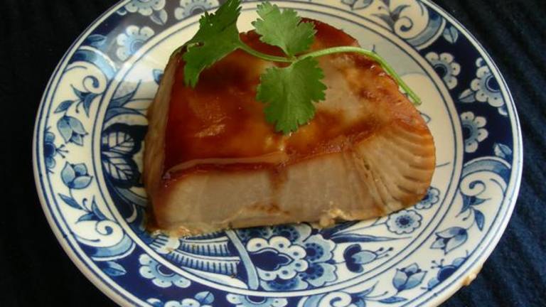 Tuna With Teriyaki Glaze Created by kiwidutch