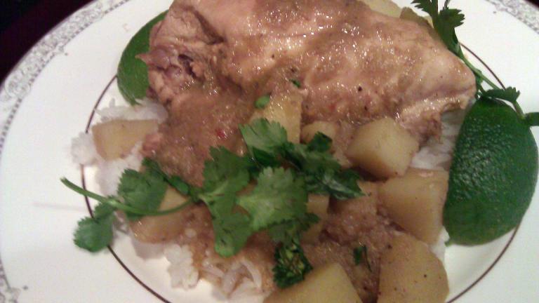 Chicken Lemongrass and Potato Curry - Adapted from Andrea Nguyen created by mersaydees