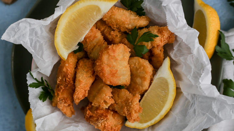 Baccala Fritto   " Fried Salt Cod" Created by frostingnfettuccine