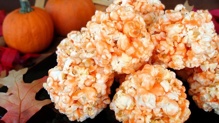 Easy Popcorn Balls created by Marg CaymanDesigns 
