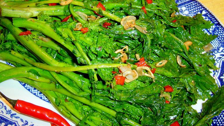 Chilli & Garlic Broccolini Created by PalatablePastime