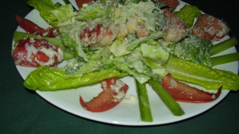 Lobster Caesar Salad Created by NoraMarie