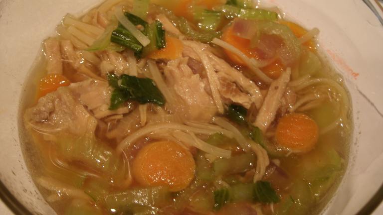 Asian Pork and Noodle Soup Created by Catnip46