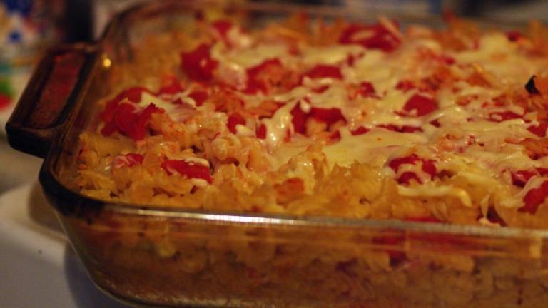 Low Fat Pesto Baked Ziti Created by Redsie