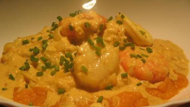 Coconut Seafood Curry created by The Flying Chef