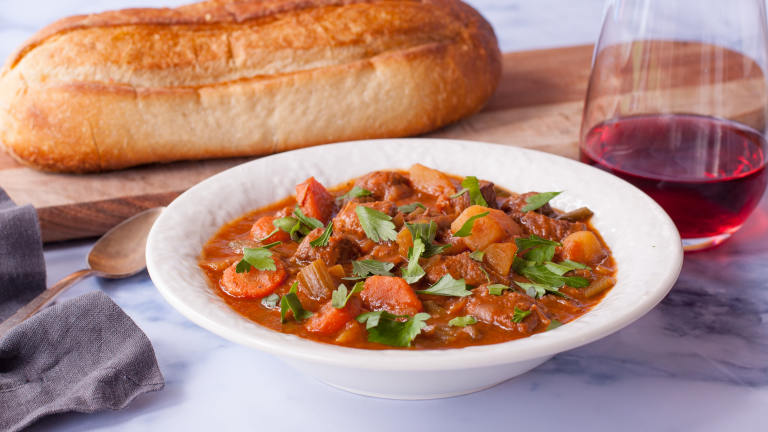 Slow Cooker Beef Stew Created by DianaEatingRichly