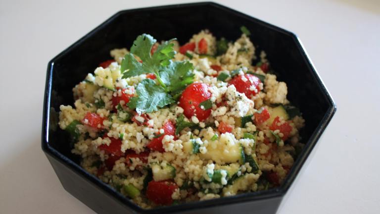 Couscous and Cherry Tomato Salad created by Hope Rock