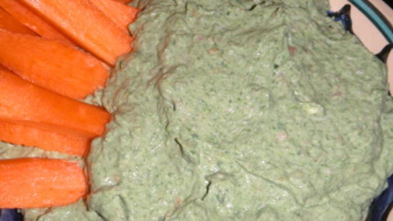Cream Cheese, Bacon and Spinach Dip created by Leggy Peggy