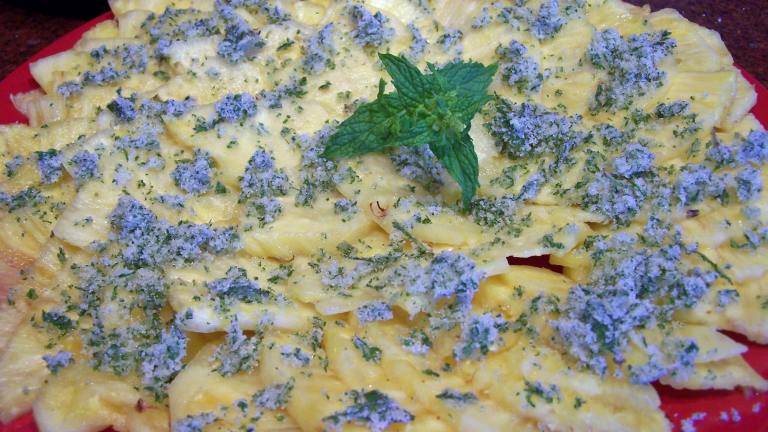 Jamie Oliver's Pineapple With Bashed-Up Mint Sugar Created by Rita1652