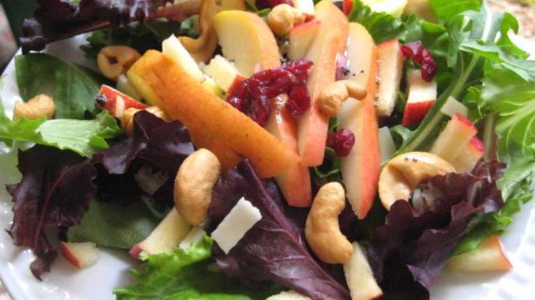 Cashew Salad With Apples & Pears Created by gailanng