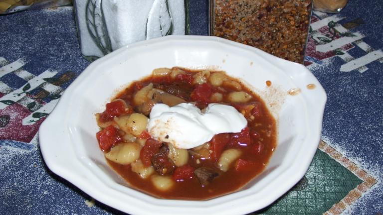Venison Goulash Created by Huskergirl