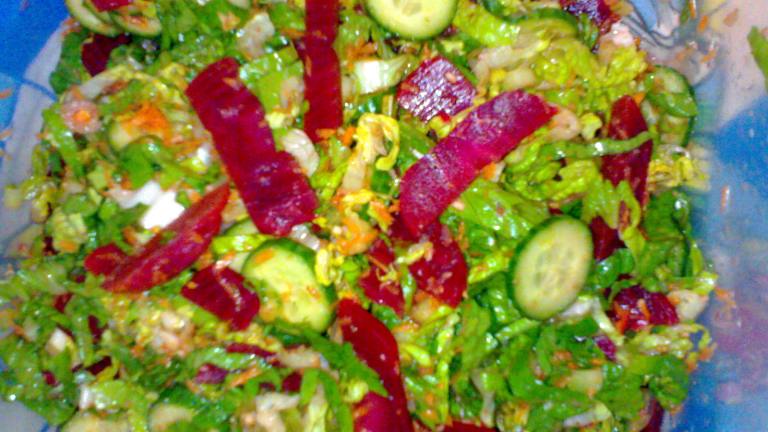 Garlic Lettuce Salad created by Huda salih