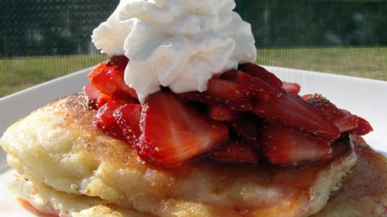 Strawberry Ricotta Hotcakes Created by diner524