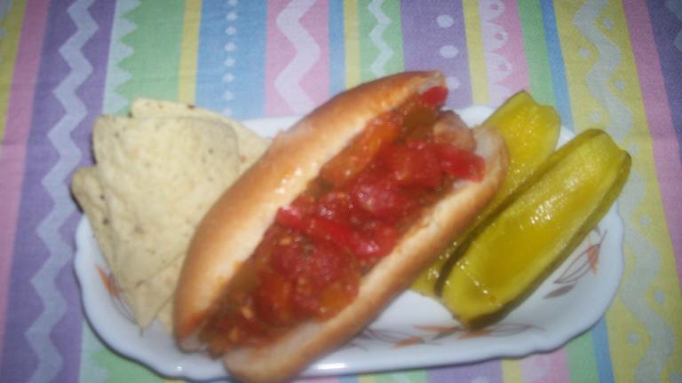 Italian Sausage & Roasted Pepper Sandwiches created by School Chef