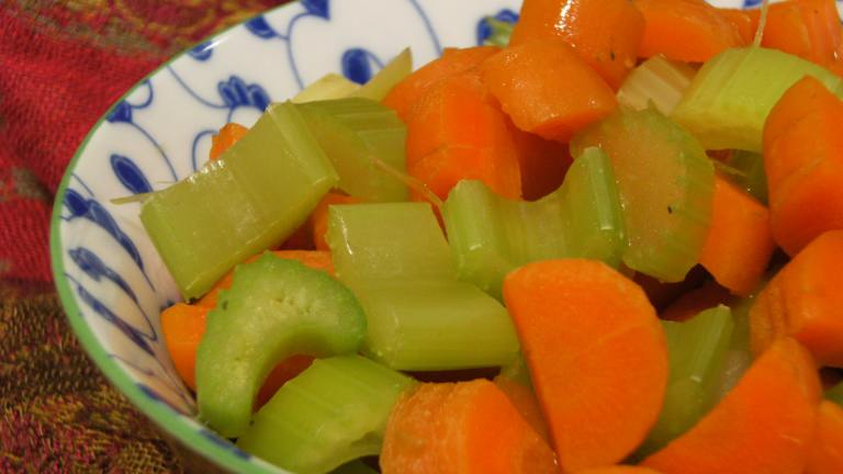 Simple Carrots and Celery Side Dish created by Lalaloula