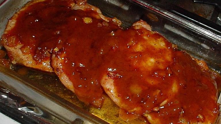 Maple Syrup Pork Chops created by True Texas