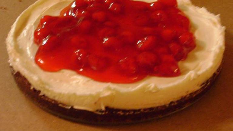 Cherry-Glazed Chocolate/Cream Cheese Torte created by CookieMonster2323