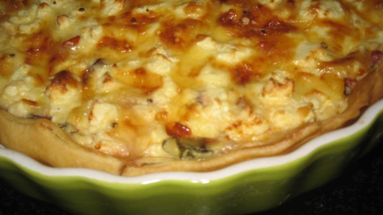 Sun-Dried Tomato, Feta and Olive Quiche created by Brittney_B