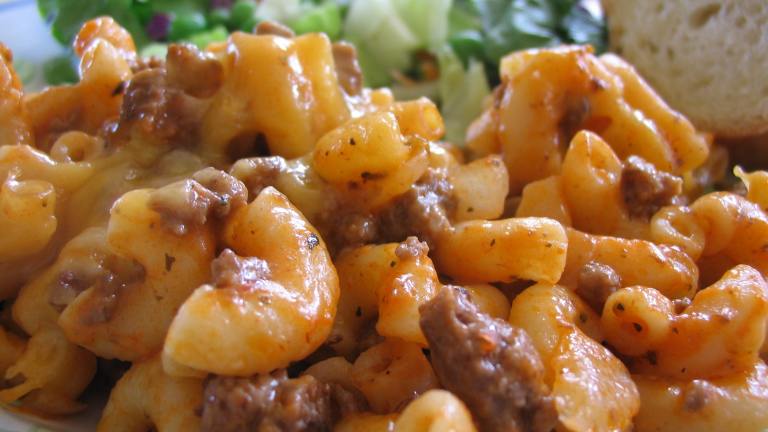 Beef and Macaroni Casserole created by Breezytoo