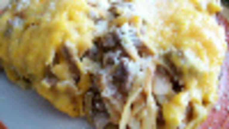 Beef and Noodle Casserole created by lauralie41