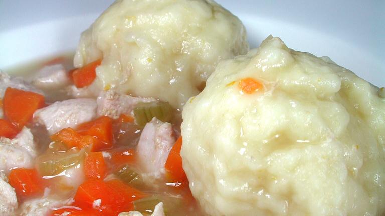 Fluffy Dumpling Chicken Soup created by Chef floWer