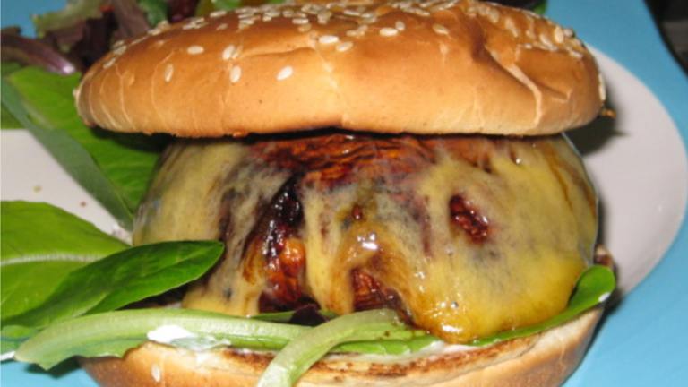 Grilled Balsamic Portabella Mushroom Burger Created by danakscully64