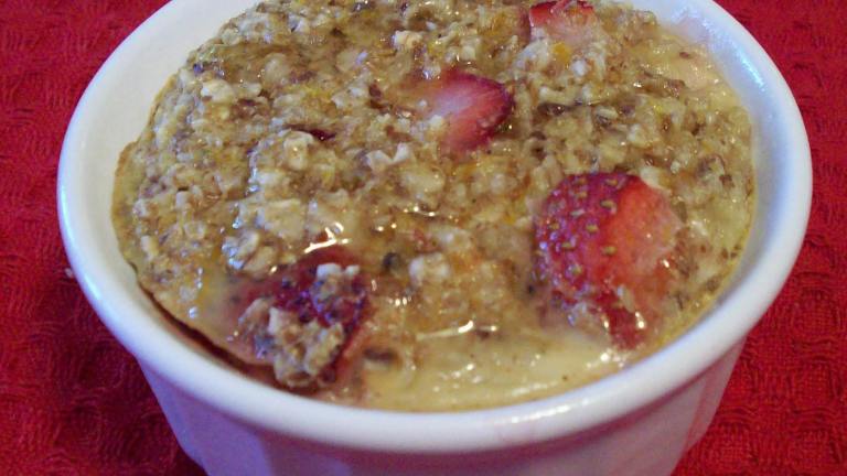 Individual Strawberry-Orange Baked Oatmeal Created by MsBindy
