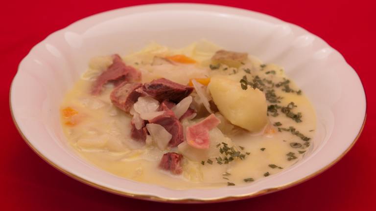 Hearty and Healthy Potato Soup Created by Peter J