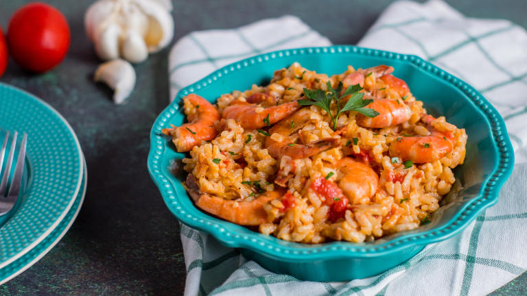 Risotto Coi Frutti Di Mare (Risotto With Seafood) Created by limeandspoontt