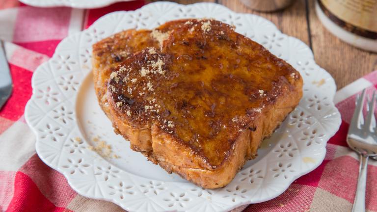 Caramel French Toast Created by anniesnomsblog