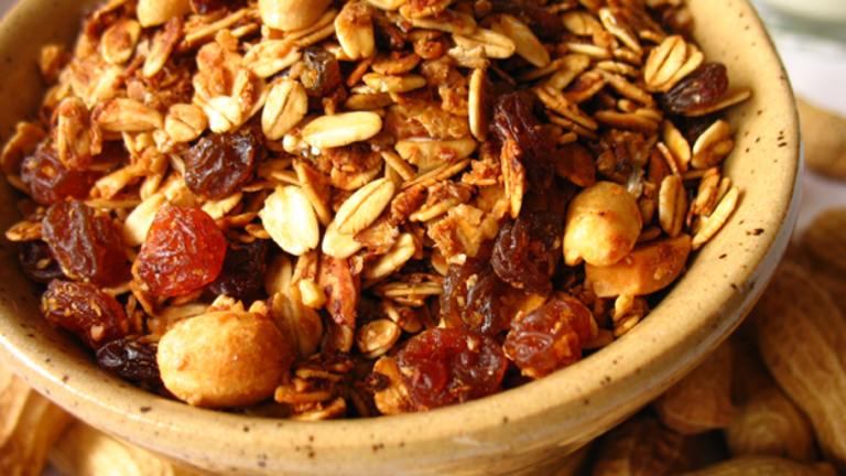 Molasses-Peanut Granola created by LUv 2 BaKE