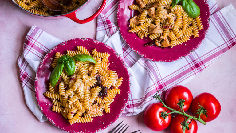 Simple Pasta Toss Created by alenafoodphoto