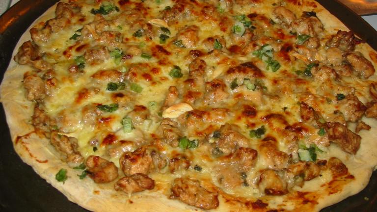 Spicy Garlic Chicken Pizza Recipe - Food.com