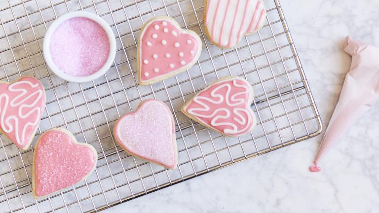 Valentine Sugar Cookies Created by eabeler
