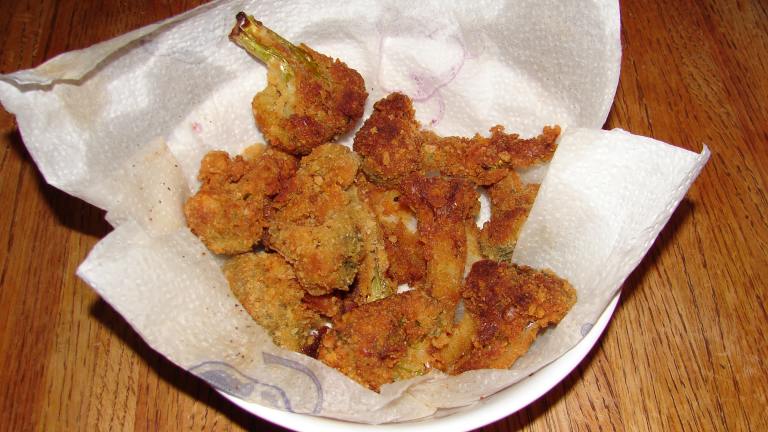 Fried Broccoli or Zucchini or Other Vegetables Created by Tink Sanders