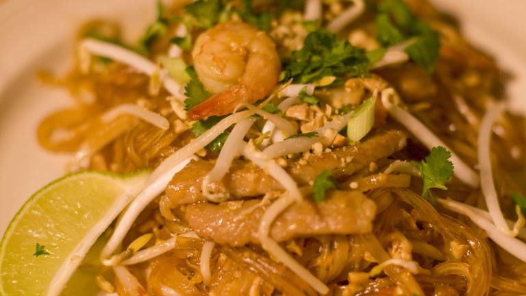 Your Pad or Mine? (Chicken & Shrimp Pad Thai) created by College Girl