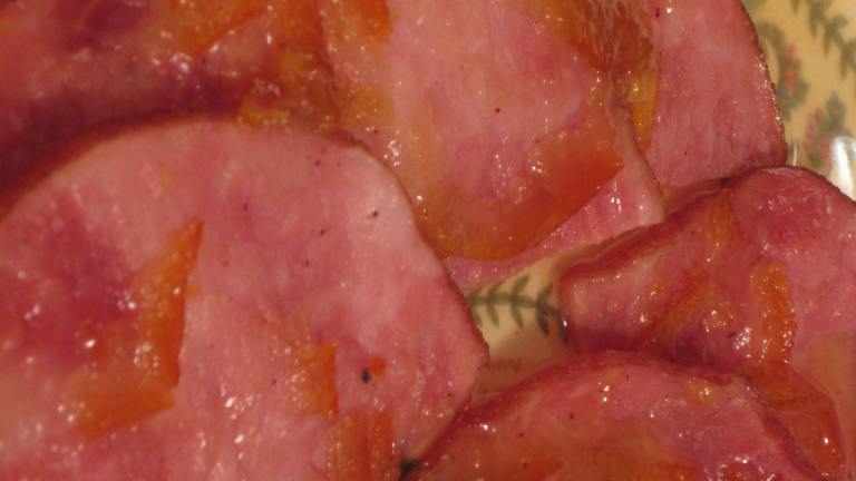 Ham Slice With Rum Marmalade Created by BarbryT
