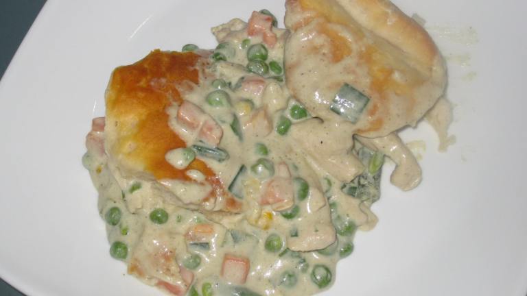 Low Fat Chicken Pot Pie created by thepurpleturtle
