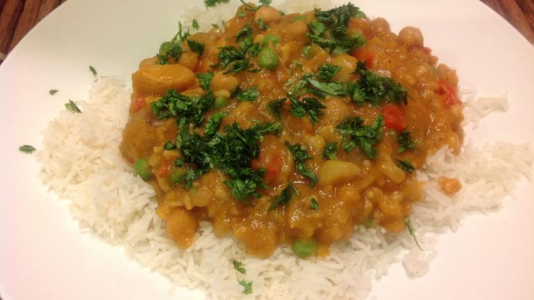 No-Hurry Vegetable Curry created by Dr. Jenny