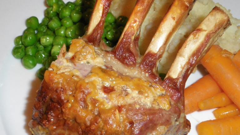 Garlic-Dijon Grilled Rack of Lamb Recipe - Food.com