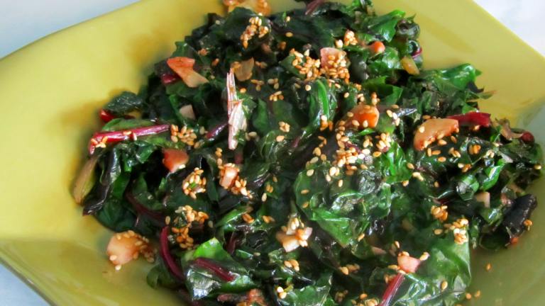 Asian Sauteed Spinach created by Rita1652
