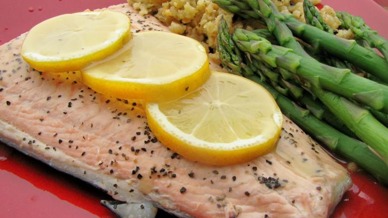 Pinot Noir Poached Salmon created by lazyme